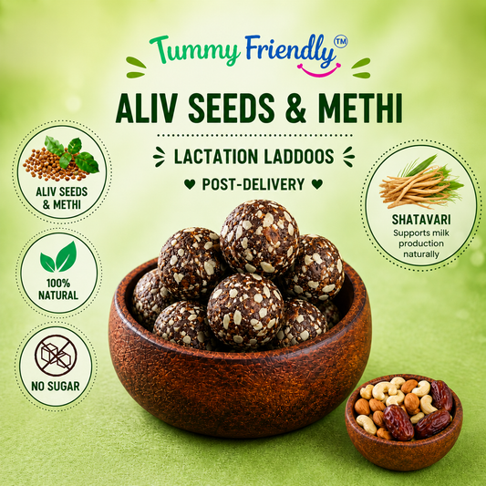 Aliv & Methi Laddus: A 3-Minute Guide for New Moms