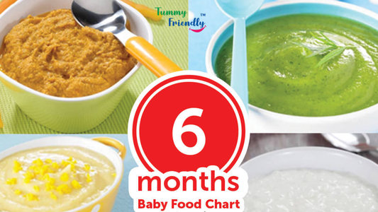 6 months baby food