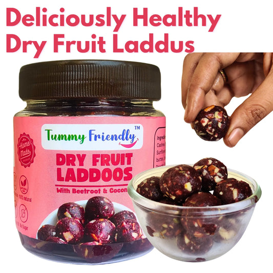 Dry Fruit Laddus with Beetroot – 300g