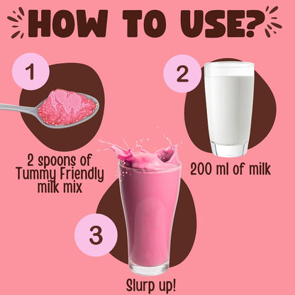 Strawberry Milk Mix 100g – view 7