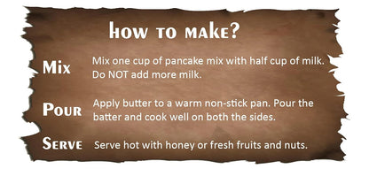 Millet Pancake Mix Combo – how to make
