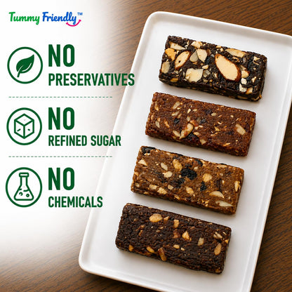 Dry Fruit Bars pack of 8 – no preservatives, no refined sugar