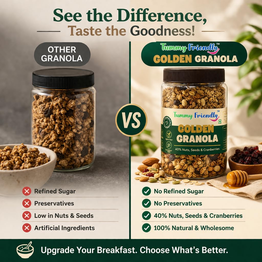 Golden Granola – see the difference
