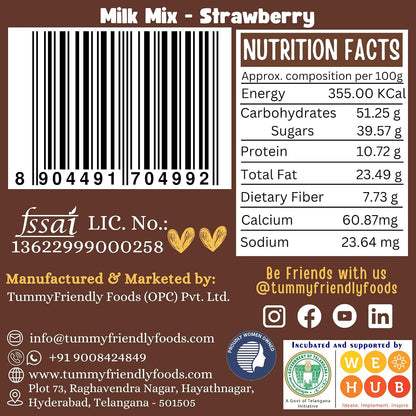 Strawberry Milk Mix 100g – view 8
