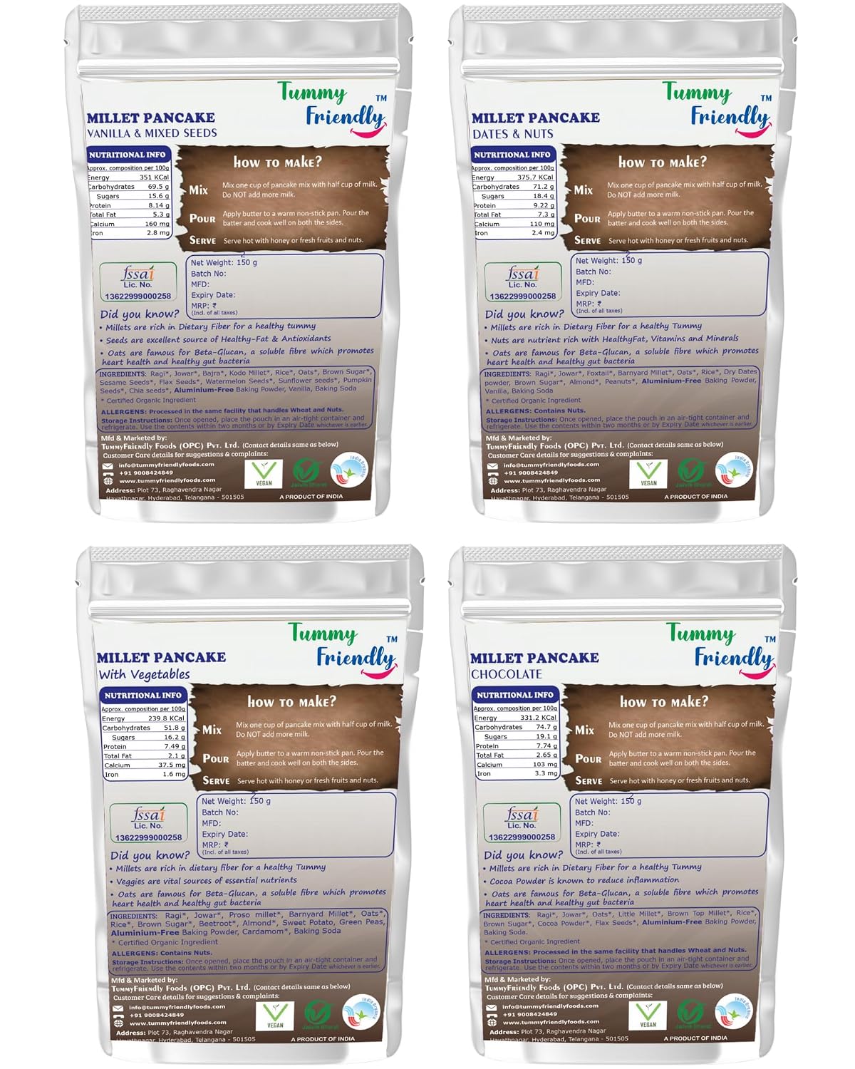 Millet Pancake Mix Combo – image 2