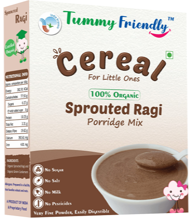 Organic Sprouted Ragi Porridge Mix