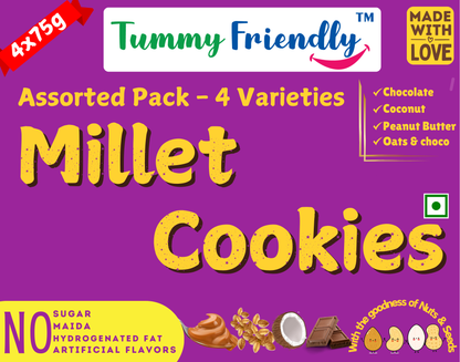 Millet Cookies Assorted – 2x300g