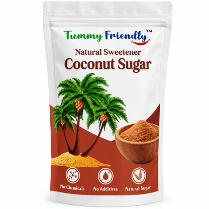 TFF-CoconutSugar |Sugar Alternative, Low Glycemic Index | Unrefined Natural Sweetener | Crafted from the Fresh Sap of Tall Trees