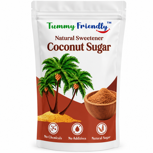 TFF-CoconutSugar |Sugar Alternative, Low Glycemic Index | Unrefined Natural Sweetener | Crafted from the Fresh Sap of Tall Trees
