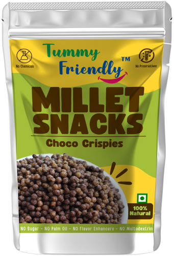 Choco Millet Crispies | Healthy Chocolate Snack for Kids