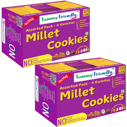 Millet Cookies Assorted – 2x300g