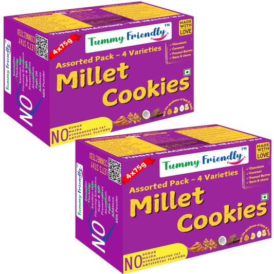 Millet Cookies Assorted – 2x300g