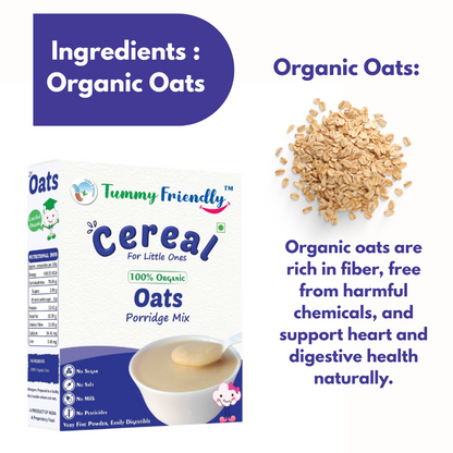 100% Organic Oats Porridge Mix