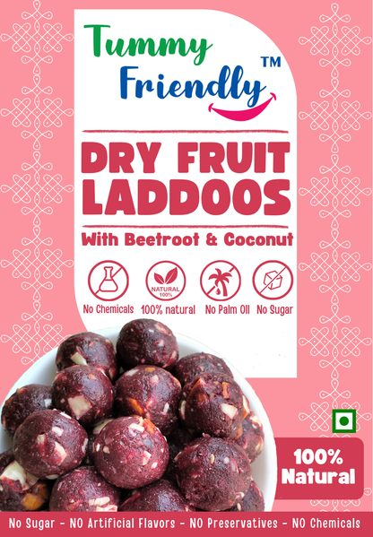 Dry Fruit Laddus with Beetroot – 100g
