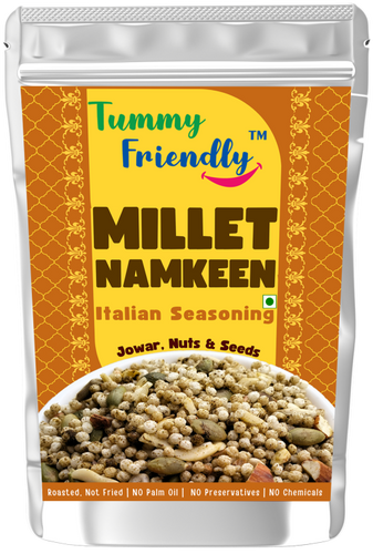 Millet Namkeen – Italian Seasoning | Baked, No Maida
