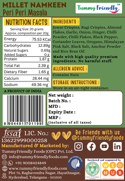 Millet Namkeen – Peri Peri Masala