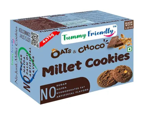 Millet Oats Chocolate Cookies – 300g