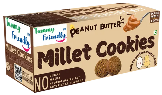 Peanut Butter Millet Cookies – 75 g