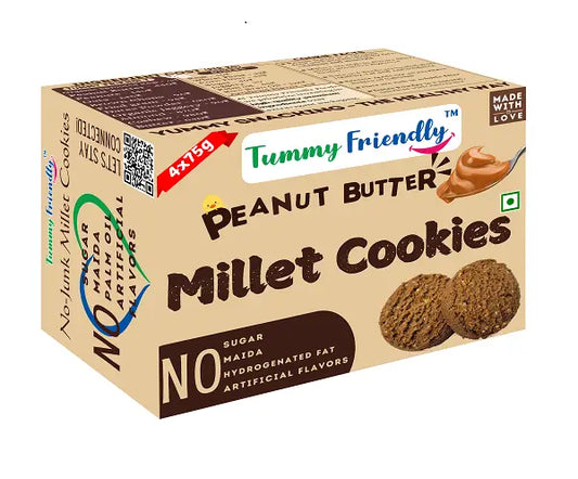 Millet Peanut Butter Cookies – 300g