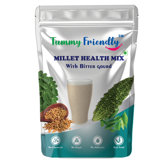 Organic Millet Health Mix with Bitter Gourd – 800 grams – Good for Diabetes